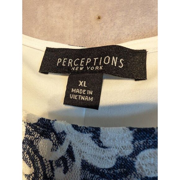 Perceptions New York fitted knee length dress XL - Picture 4 of 4